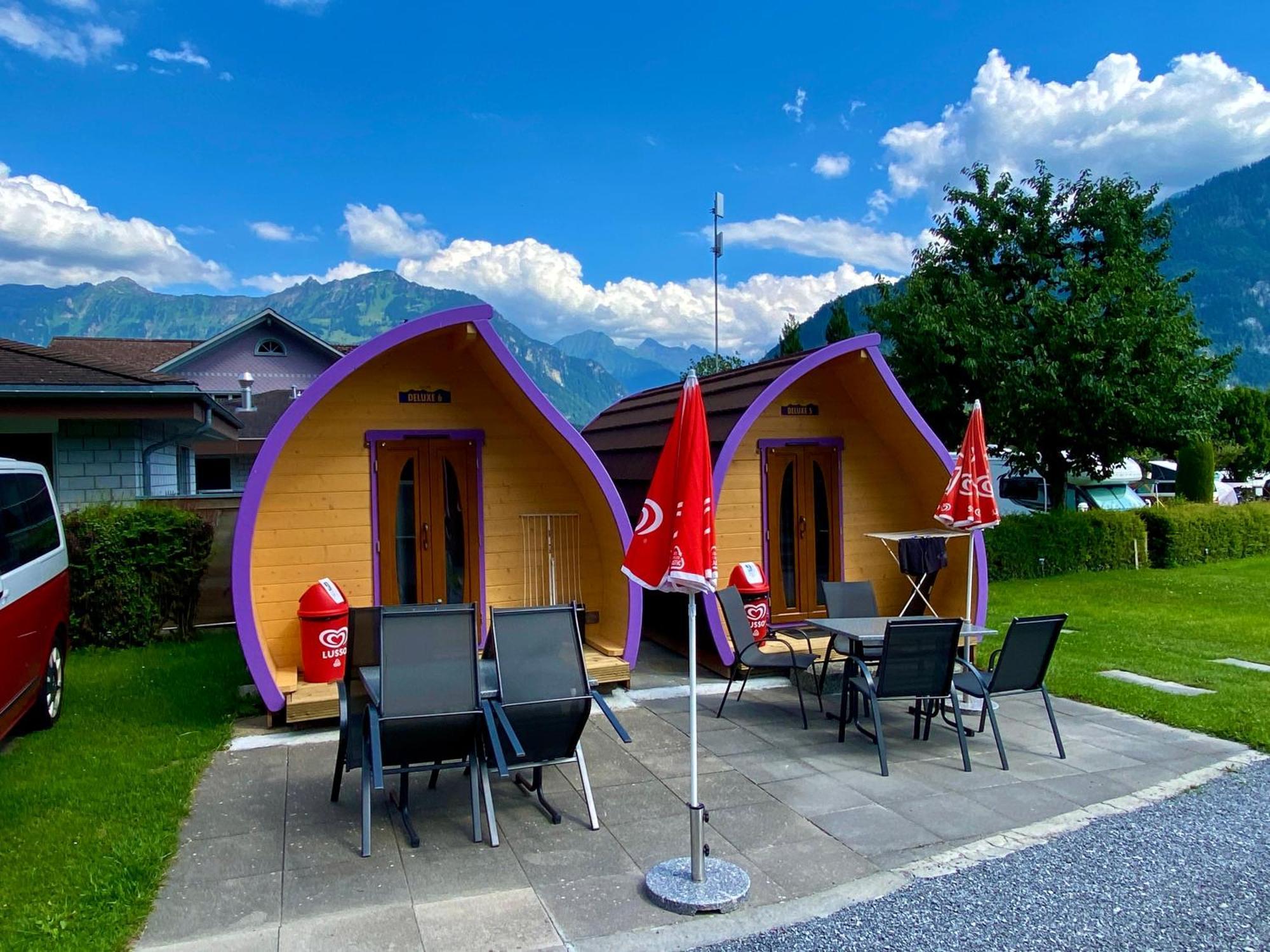 Camping Lazy Rancho - Eiger - Moench - Jungfrau - インターラーケン エクステリア 写真